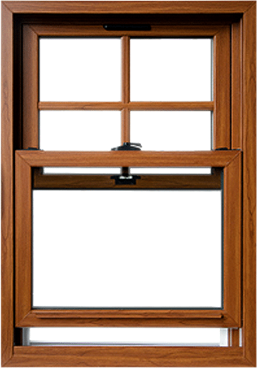 Double hung replacement window in Seattle.